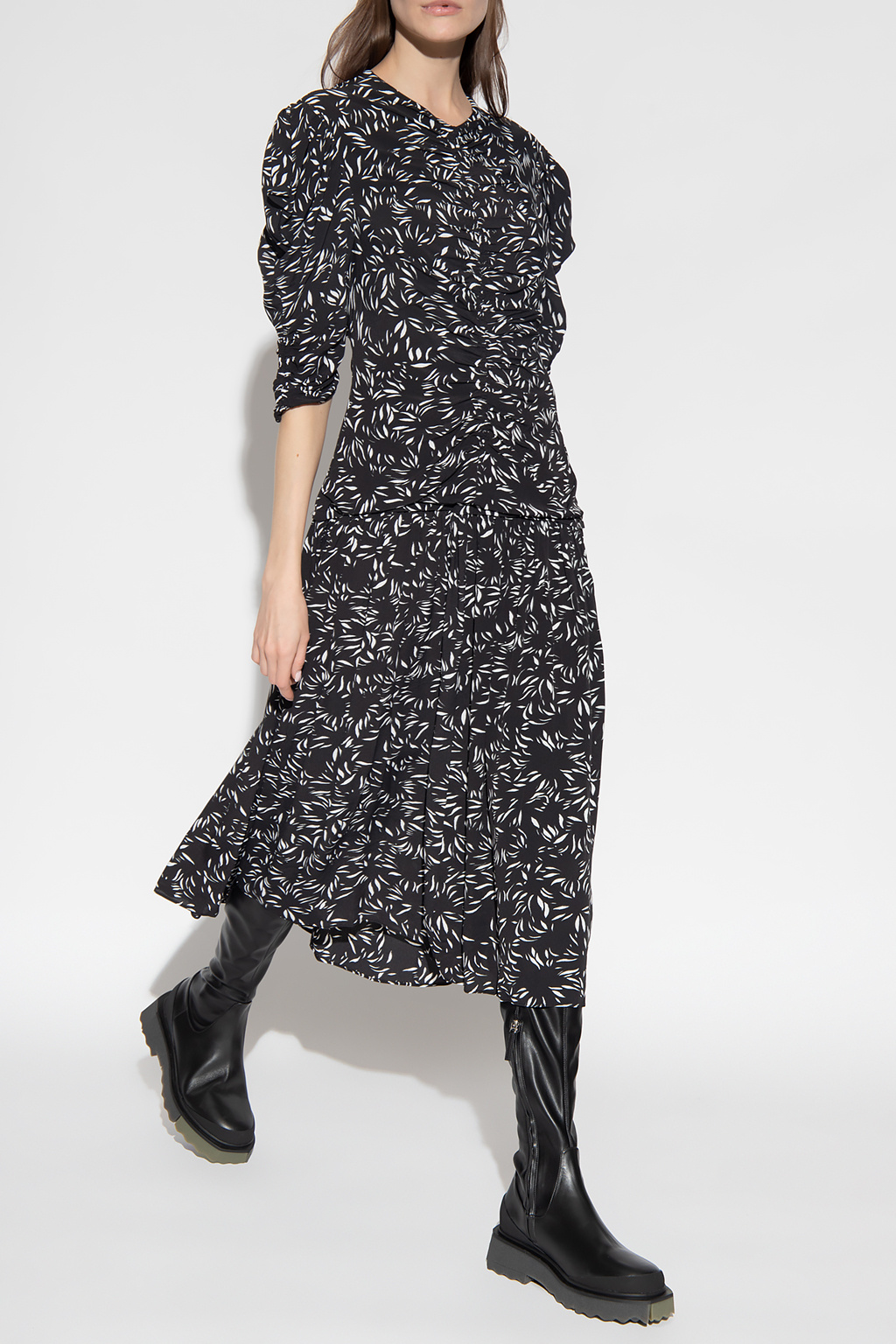 IetpShops Norway Black Patterned dress Proenza Schouler